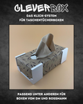 CleverBox – Minimalistischer Taschentücherbox-Halter fürs Wohnmobil & Zuhause