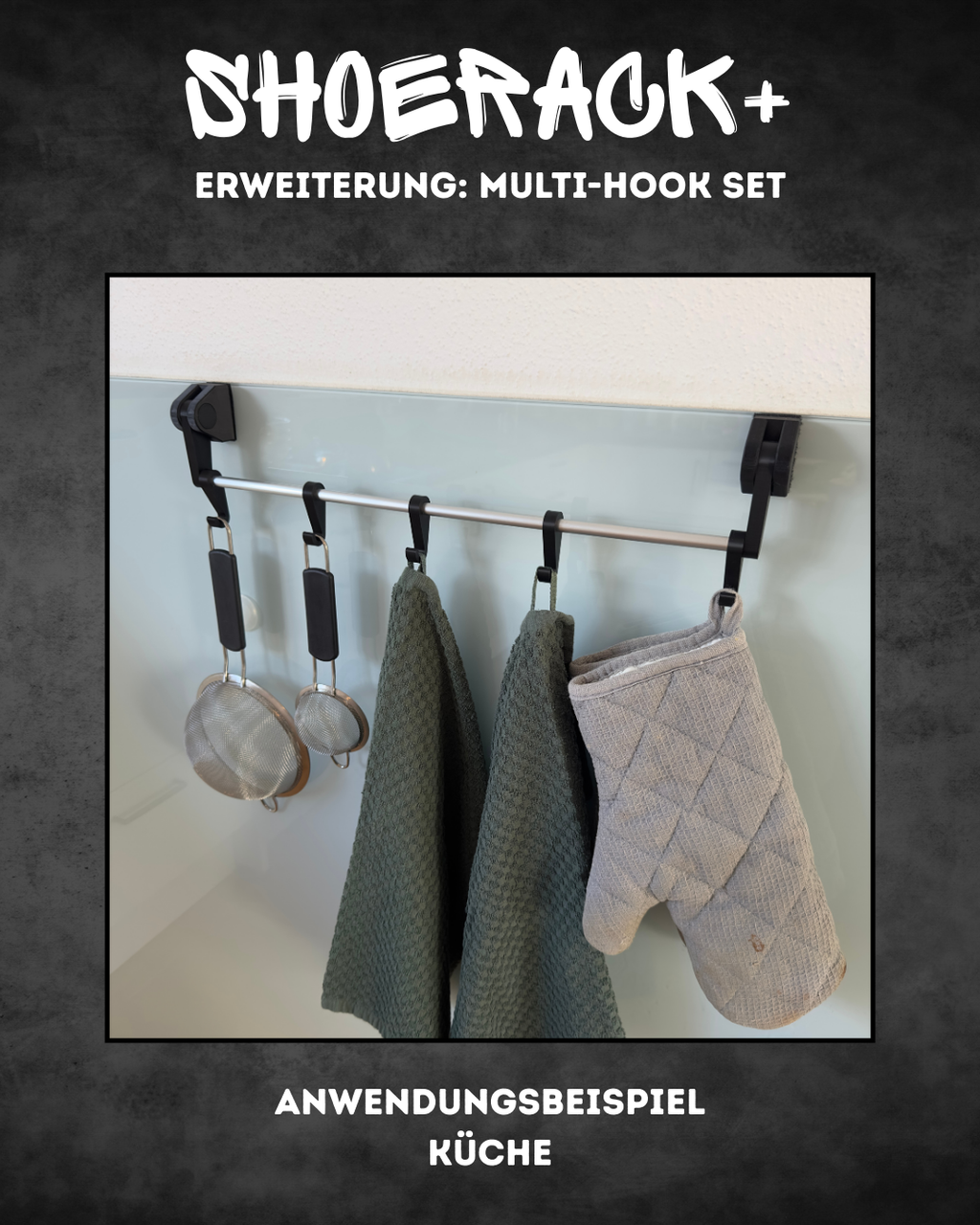 ShoeRack+ | Haken-Set Bundle für zwei paar Schuhe